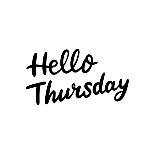 Happy Thursday